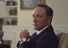 Spacey as Francis Underwood in House of Cards